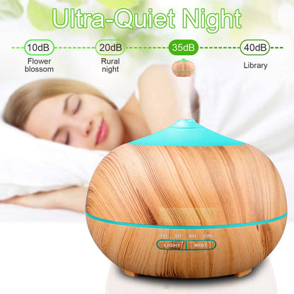 Ultrasonic Color-Changing Aroma Diffuser