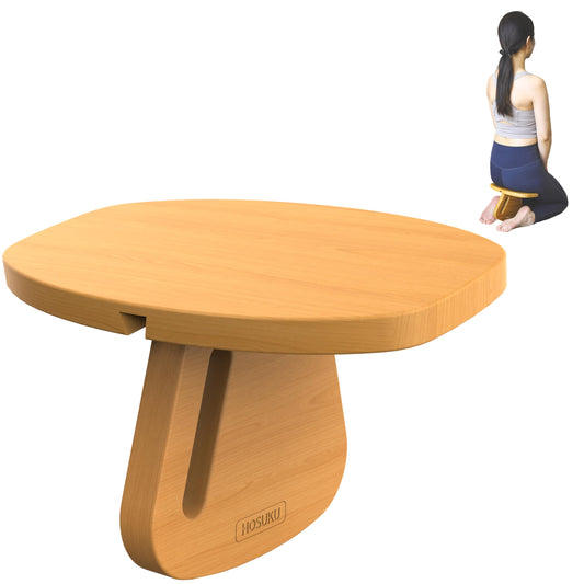 Portable Wooden Meditation Stool