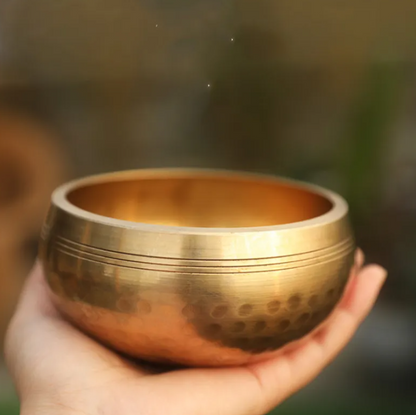 Meditation Copper Singing Bowl Set