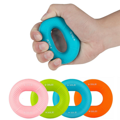 Silicone Hand Grip Strength Rings Set