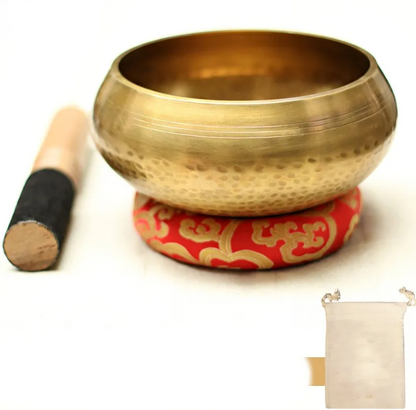 Meditation Copper Singing Bowl Set
