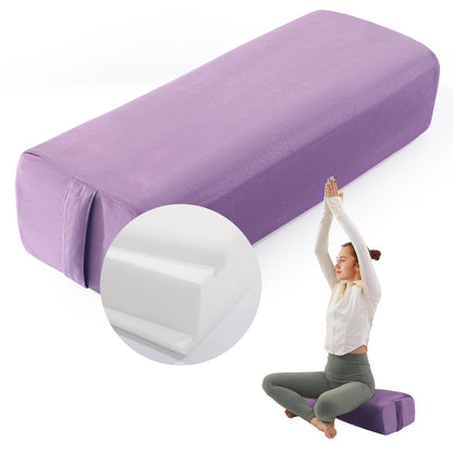 Meditation Pillow with Washable Cover for Restorative Yoga & Meditation