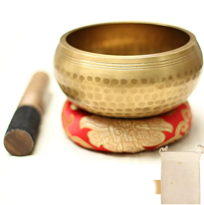 Meditation Copper Singing Bowl Set